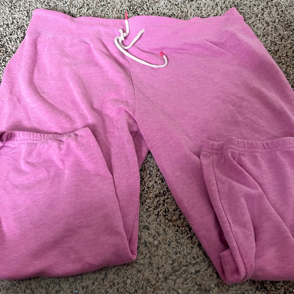 American Eagle Outfitters Pink Track Joggers